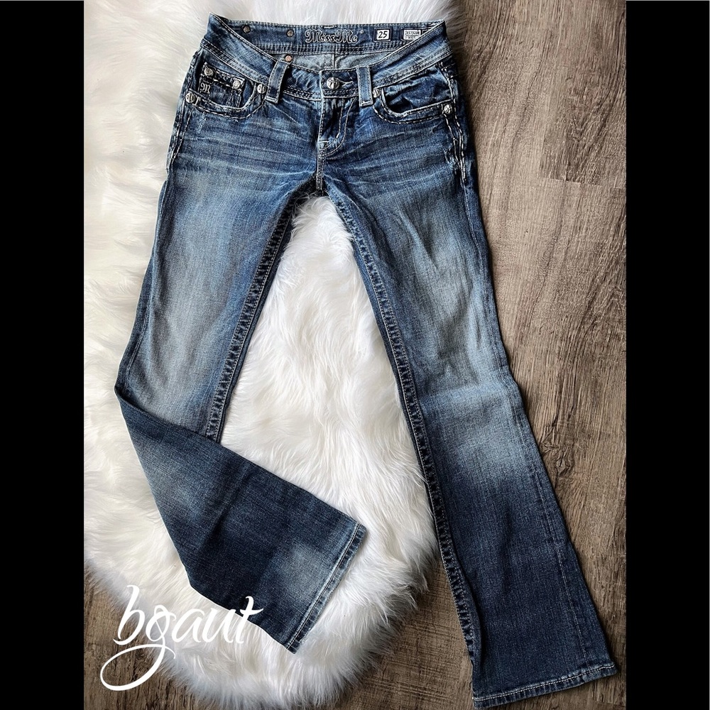 Miss Me Boot Jeans Style JE5732BR- 25 - Picture 13 of 14